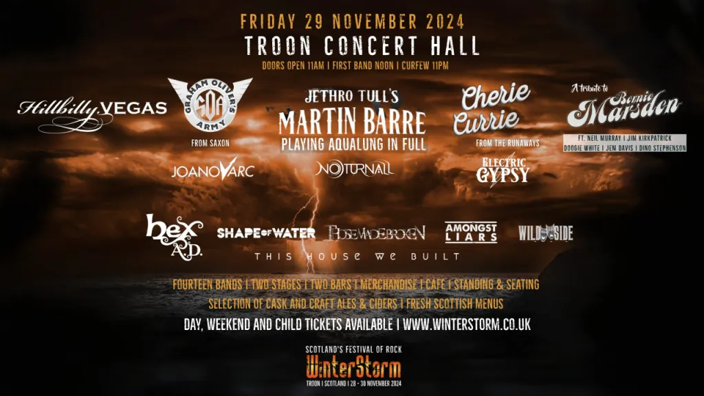 Friday 29th November Friday 29th November