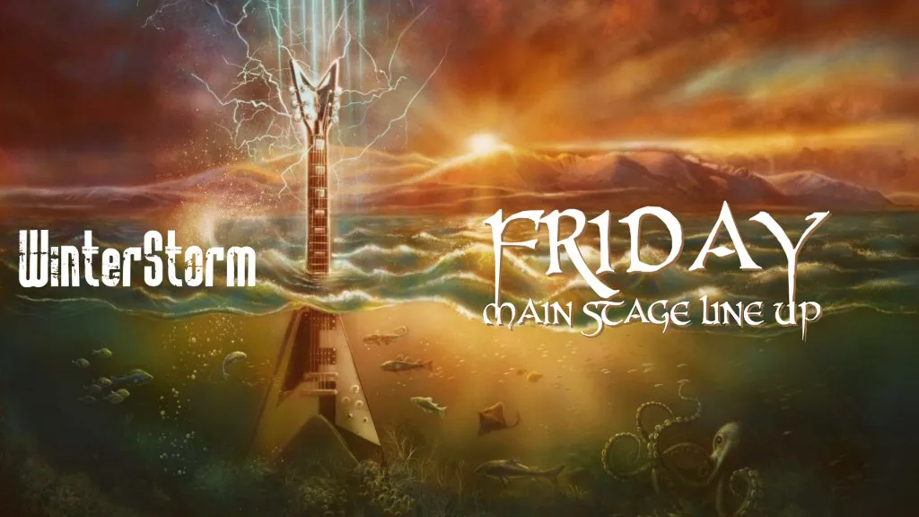 Friday Line Up and Stage Times