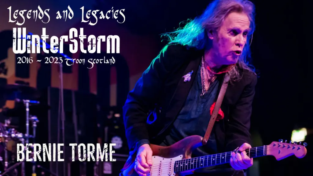 Bernie Torme Live on WinterStorm Stage 2018