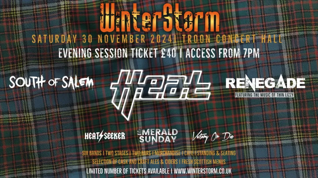 Saturday Evening Session Ticket | £40.00